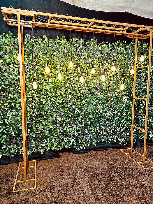 5269 Trave de ferro com lâmpadas