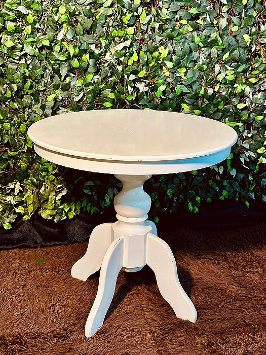 6210 Mesa redonda branca