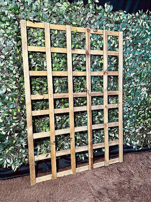 6231 Treliça de madeira rústica