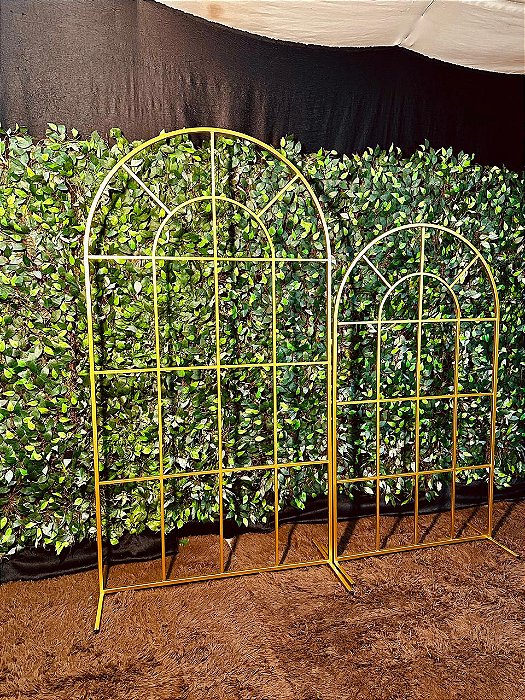 6671 Biombo painel metal 2 alturas