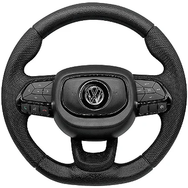 Volante T-cross Preto Multifuncional + Cubo 123