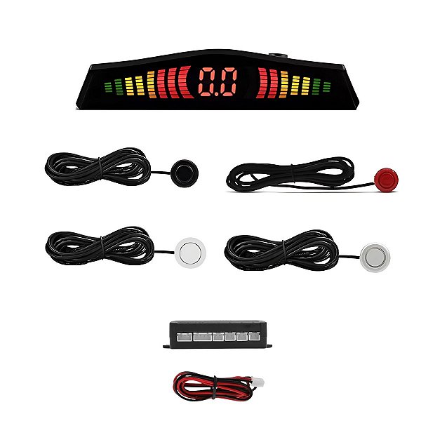 Sensor de estacionamento 4 pontos