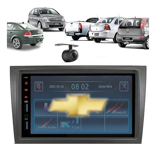 Central Multimidia Corsa Meriva Montana Vectra 2003 2004 2005 2006 2007 2008 2009 2010 2011 2012