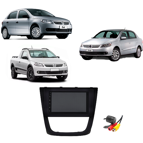 Tela Multimidia Bluetooth Volkswagen Voyage G5 2009 Até 2012