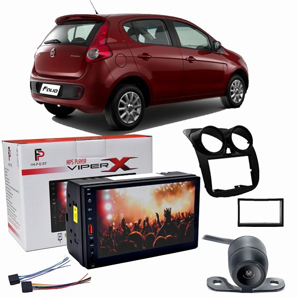 Central Som Multimidia Fiat Palio Attractive 2012 2013 2014 2015 2016