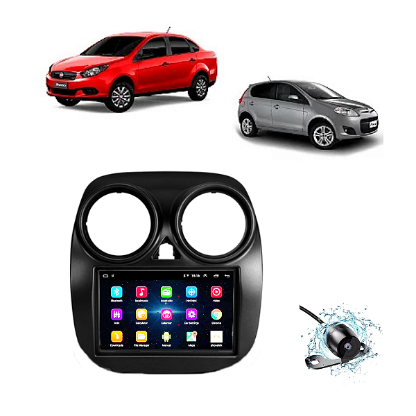 Central Smartmidia Universal 7" Polegadas Palio Attractive 2012 2013 2014 2015 2016