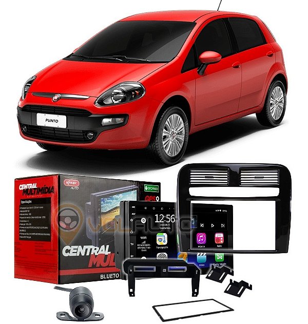 Central Multimidia Android Gps Punto 2008 Até 2012