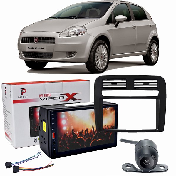 Conjunto Multimidia Fiat Punto 2008 Até 2012