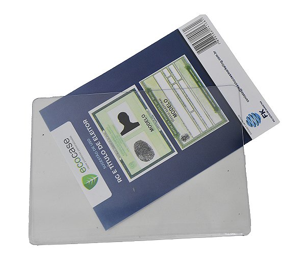 Capa  Porta  Documentos Acrilico Rg