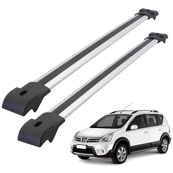 Travessa Aluminio Livina X-gear Larga Prata