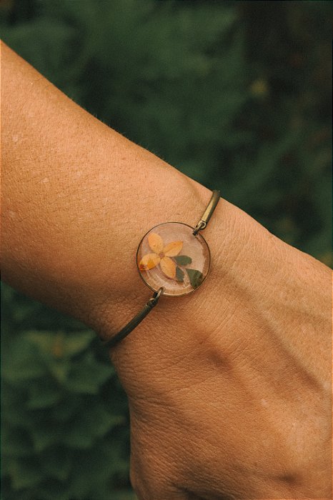 Pulseira exória amarela