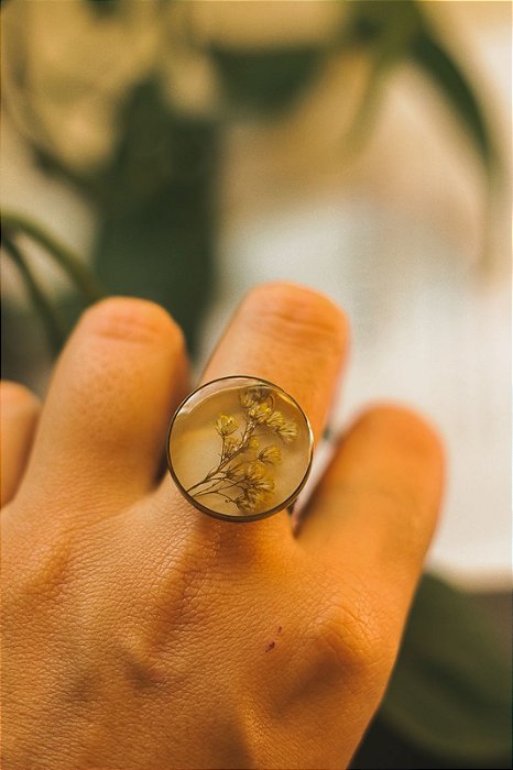 Anel flor de tango