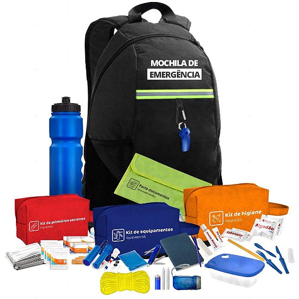 Mochila de Emergência Évora | Kit Completo