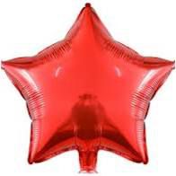 Balão Metalizado Formato Estrela 45cm de Altura Cor Sortida R.ydh.2127 Unidade