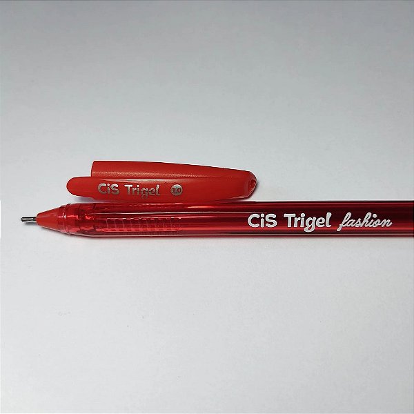Caneta Trigel Fashion Cis Cor Vermelha 1.0mm Unidade