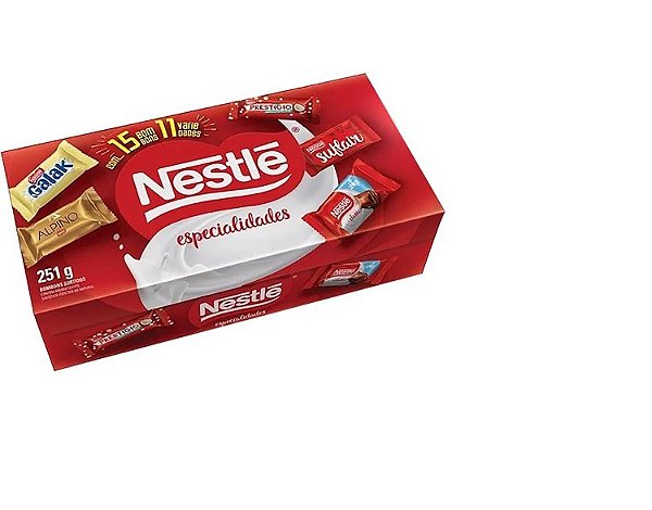Caixa Bombom Nestlé Especialidades Caixa Com 251 Gramas - Chocolates Páscoa
