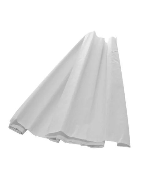 Papel Crepom Simples Branco 48cm x 2 Metros Comprimento Unidade