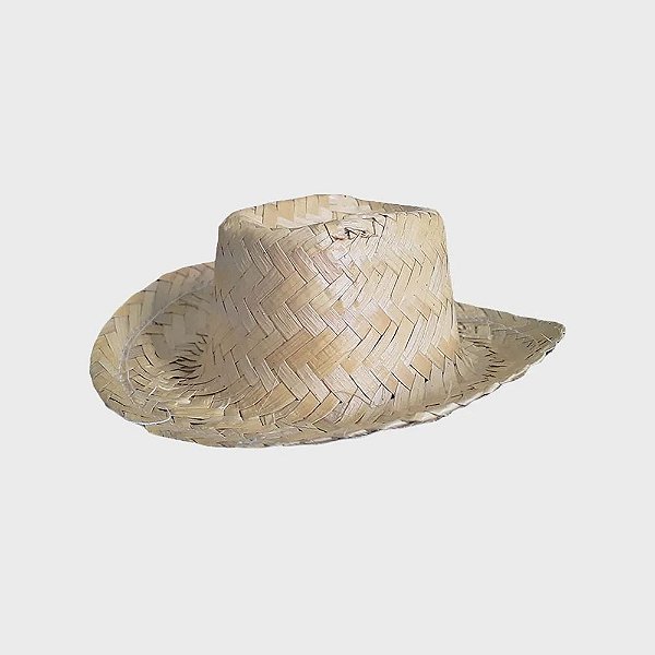Chapéu De Palha Festa Junina E Arraiá Cowboyzinho ( encaixe na cabeça 6,5cm x 7,5cm x 4cm altura) R.CO77 Unidade