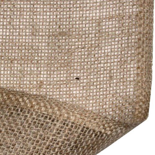 Tecido Juta Natural Crua Fechada 1 Metro x 1 Metro - Unidade