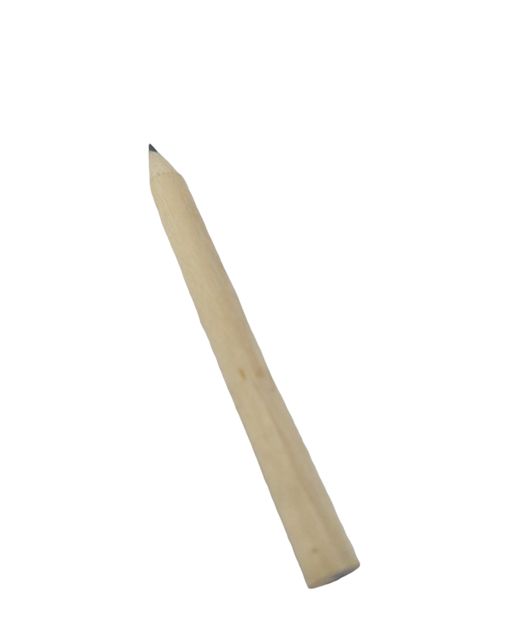 Mini Lápis Madeira Crua 8cm R.11 Unidade