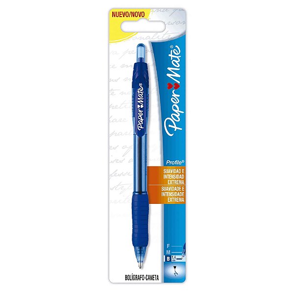 Caneta Papermate Imex Profile Azul 1.4b R.1890095 Unidade