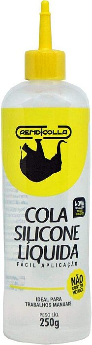 Cola Silicone Líquida Rendicolla 250 Gramas Unidade