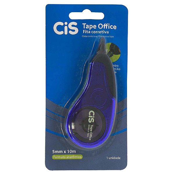 Corretivo Fita Cis Tape Office 5mmx10 Metros R.335001 Unidade