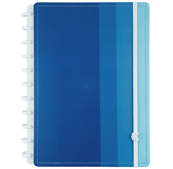 Caderno Inteligente Blue Creat Journal  By Mig Luz A5 (15cm x 20cm) R.cia52134 Com 80 Folhas