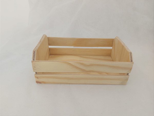 Caixote De Madeira Grande 23cm x 14cm x 8,5cm - Unidade