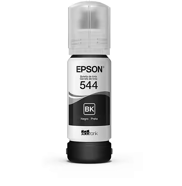 Refil de Tinta Epson Preto 544 Original – Unidade