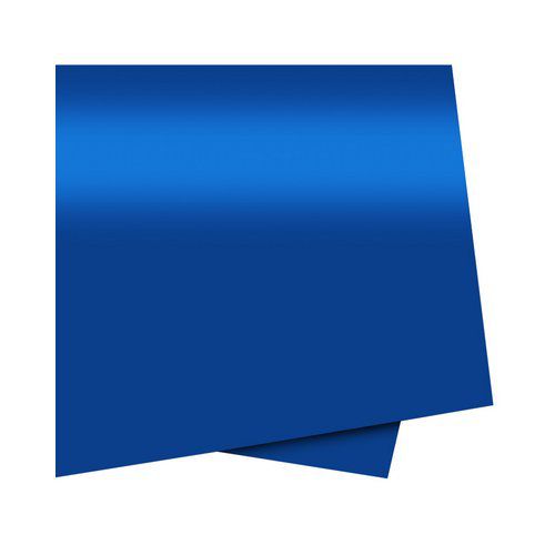 Cartolina Dupla Face Azul 48cm x 66cm Unidade