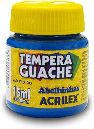 Tinta Guache Acrilex 15Ml Azul Turquesa 020150501 Unidade