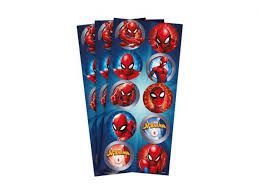 Adesivo Decorativo Redondo Regina Spider Man Animação R.319 Com 3