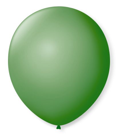 Bola Látex Lisa São Roque Verde Bandeira Número 9 Com 50