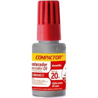 Reabastecedor para Pincel de Quadro Branco Compactor Cor Vermelho 20ml Unidade