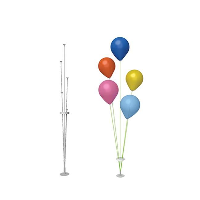 Suporte de Fibra para Balão Cor Branco 40 Centímetros R.dc1015/3028 Unidade