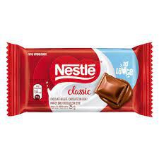 Chocolate Nestlê Classic Ao Leite 25 Gramas Unidade