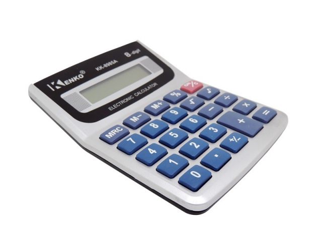Calculadora Eletrônica Com 8 Dígitos R.8985 Unidade