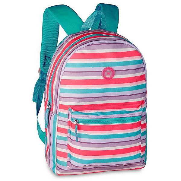Mochila Clio Backpack For Girl Estampa Sortida 42cm x 30cm x 14cm R.MF3089 Unidade