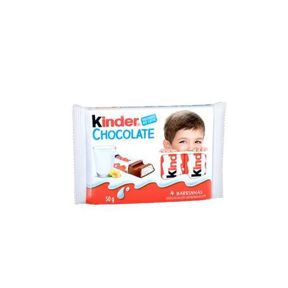Kinder Chocolate Ao Leite 50 Gramas Unidade