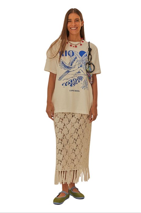 Saia Renda E Franja Artesanal • FARM