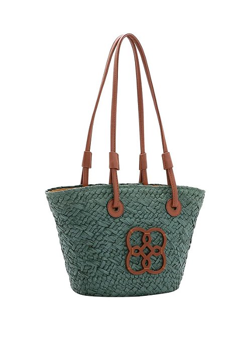 Bolsa Feminina Palha Ombro • CHENSON
