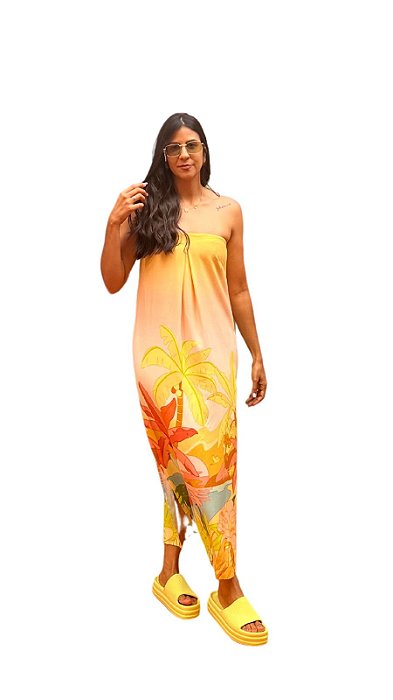 Vestido luau das onças • FARM
