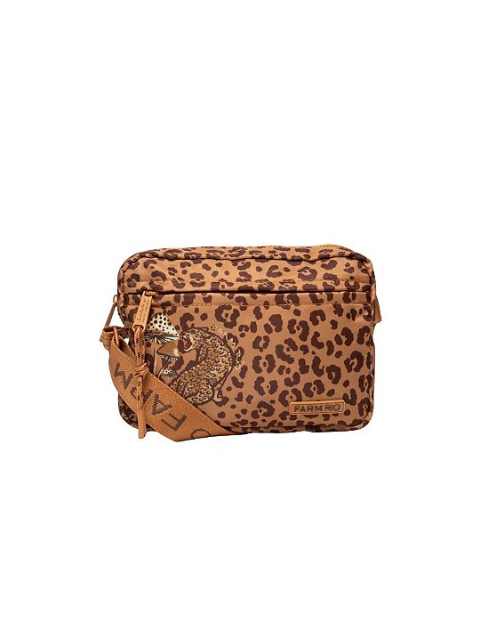 Bolsa Feminina Ziriguidum Onça Animal Print Etc • Farm Marrom