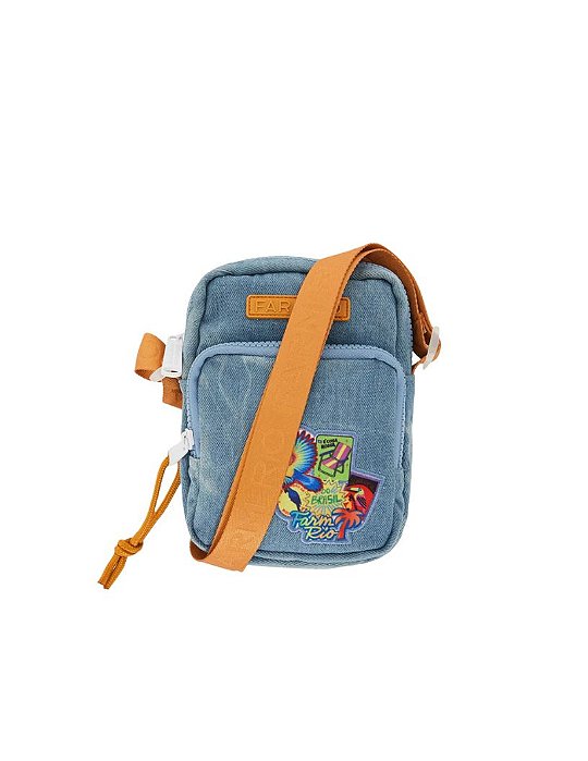 Bolsa Farm Da Gema Patch Rio • Farm Azul