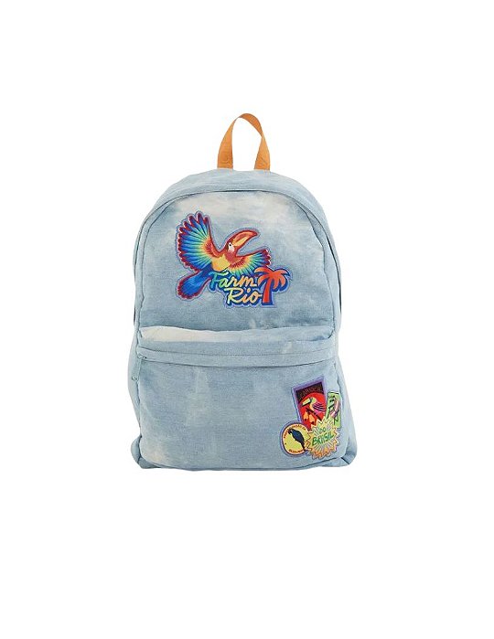 Mochila Farm Xodó Patch Rio Azul • FARM