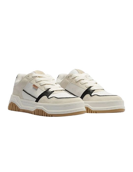 Tênis Sofi Branco e Preto • ANACAPRI