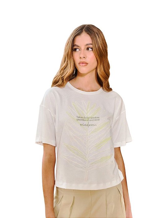 Camiseta Feminina Oversized • Open Off