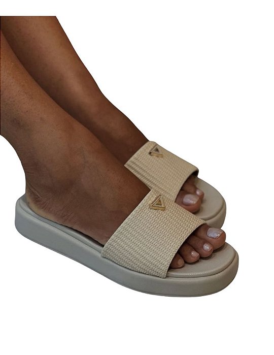 Sandalia Papete Off • Improviso Off White