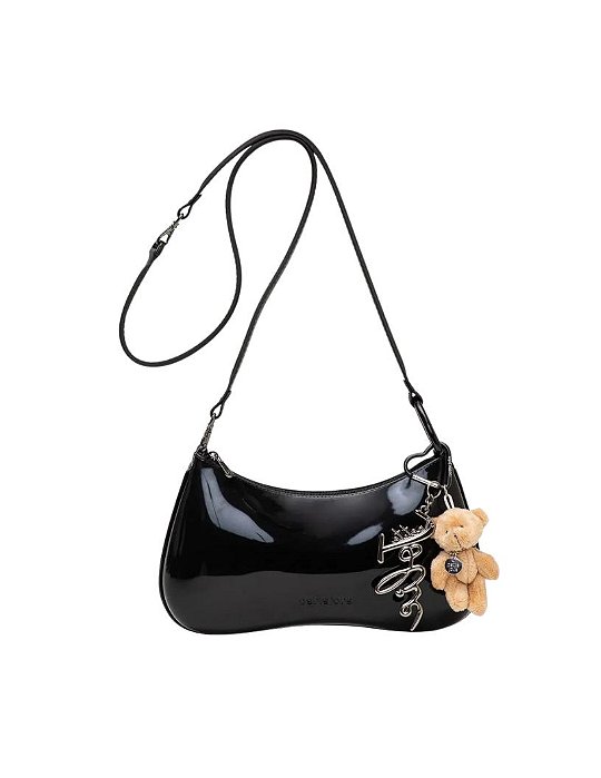 Bolsa Petite Jolie Icon Bag Preto/Grafite • PETITE JOLIE